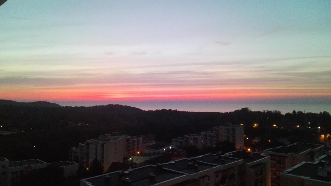 Bay View Apartment Mieszkanie Z Widokiem Na Zatoke Σόποτ Εξωτερικό φωτογραφία